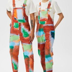 Converse Shapes x Come Tees cosmic airbrush all-over print overalls